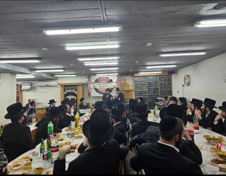 סיום מסכת בבא קמא בערלוי. המצלם