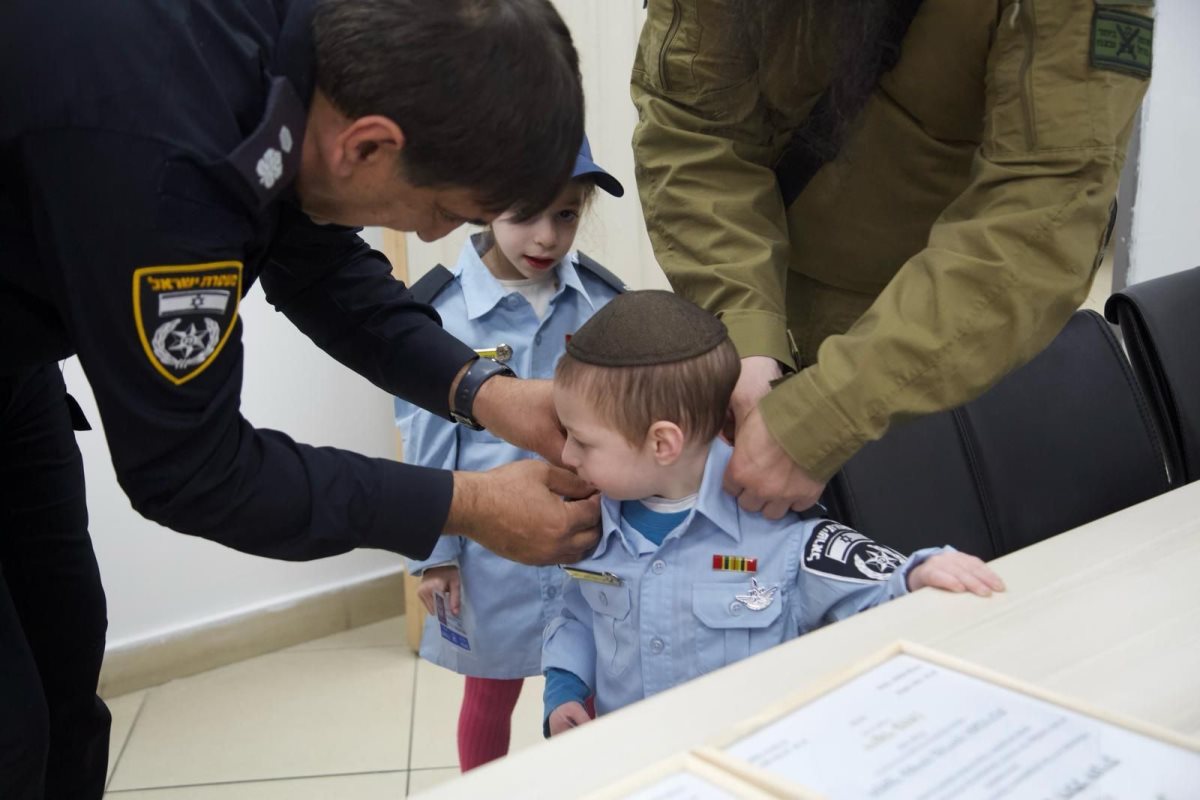 במשטרה נפרדו מהחבדניק. דוברות משטרת ישראל