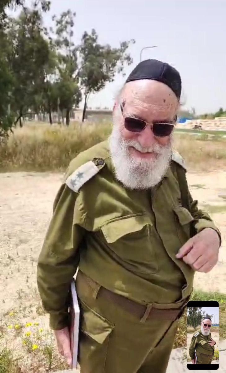 הרב רוז'ה. צילום: א. מיכאלי