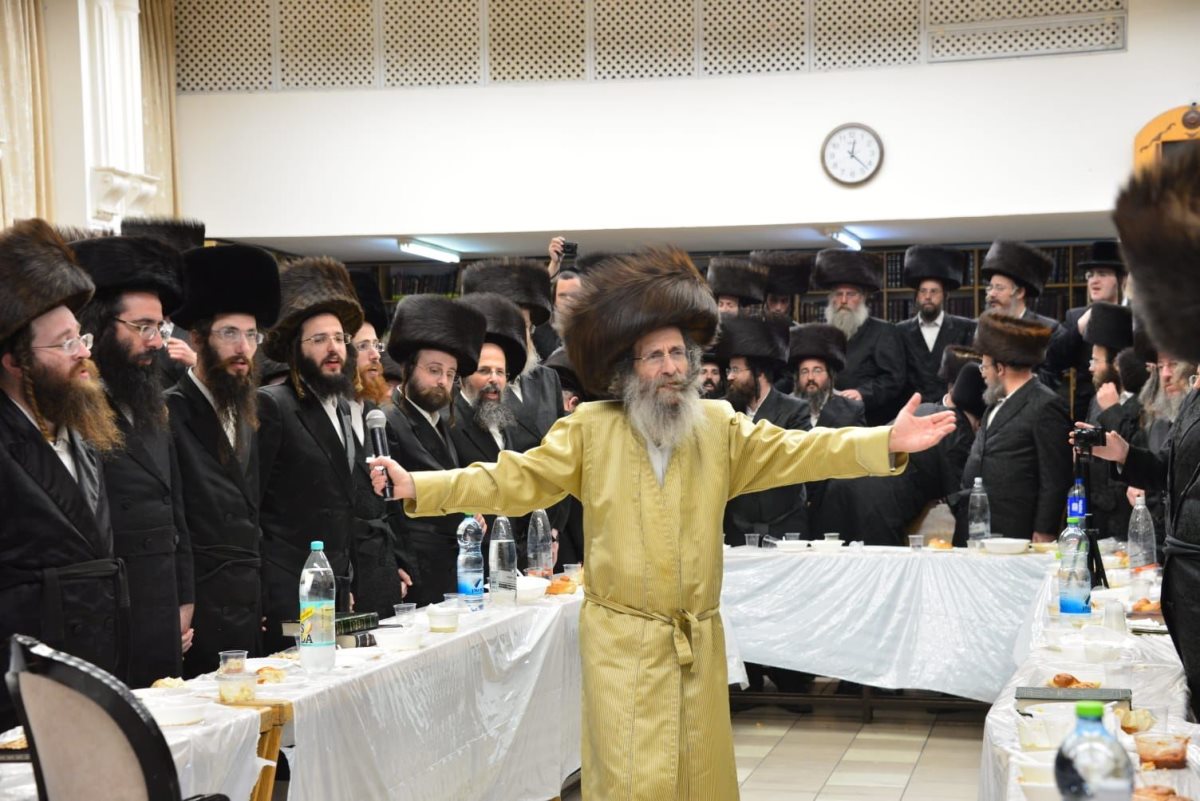 רבי אלימלך בידרמן במלוה מלכה. יוסי לוי