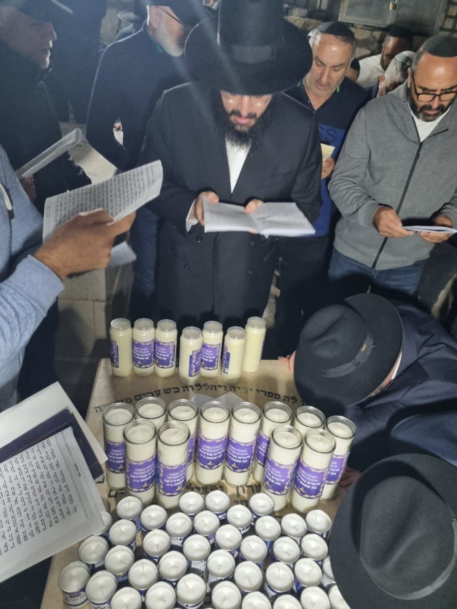 רבי שמואל טולידאנו על קברה של אמו עה. א&#39; מיכאלי