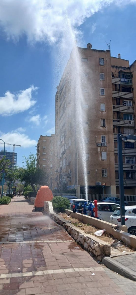 ה&#39;גייזר&#39; באבן היסוד. א&#39; מיכאלי