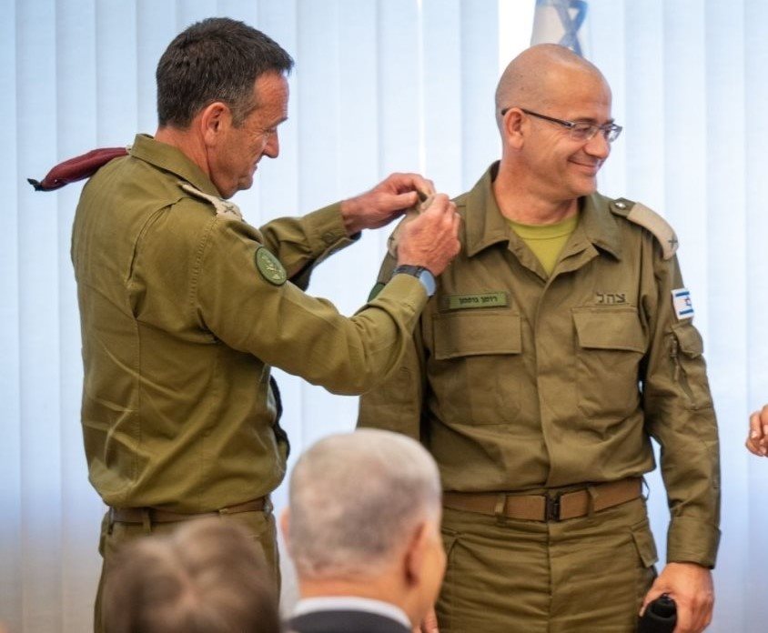 הועלה לדרגת אלוף. דובר צה&quot;ל