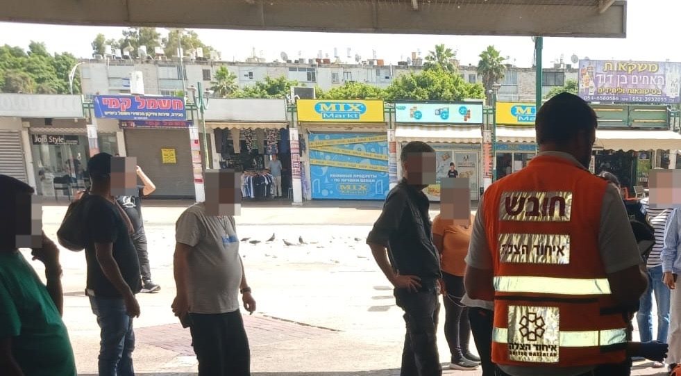 זירת האירוע - איחוד הצלה