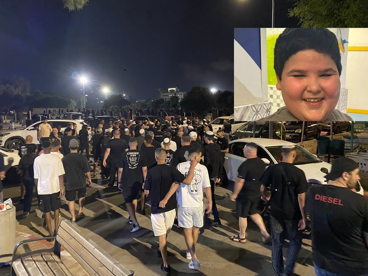 הלוויה קורעת לב ללי-ים נחום ז"ל