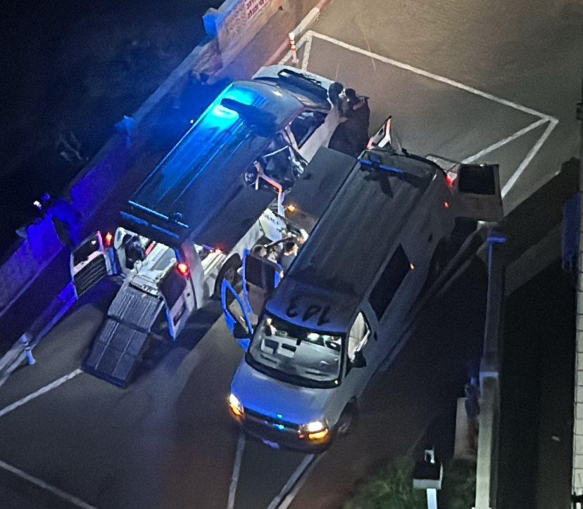 חבלני משטרה מטפלים במטען החבלה