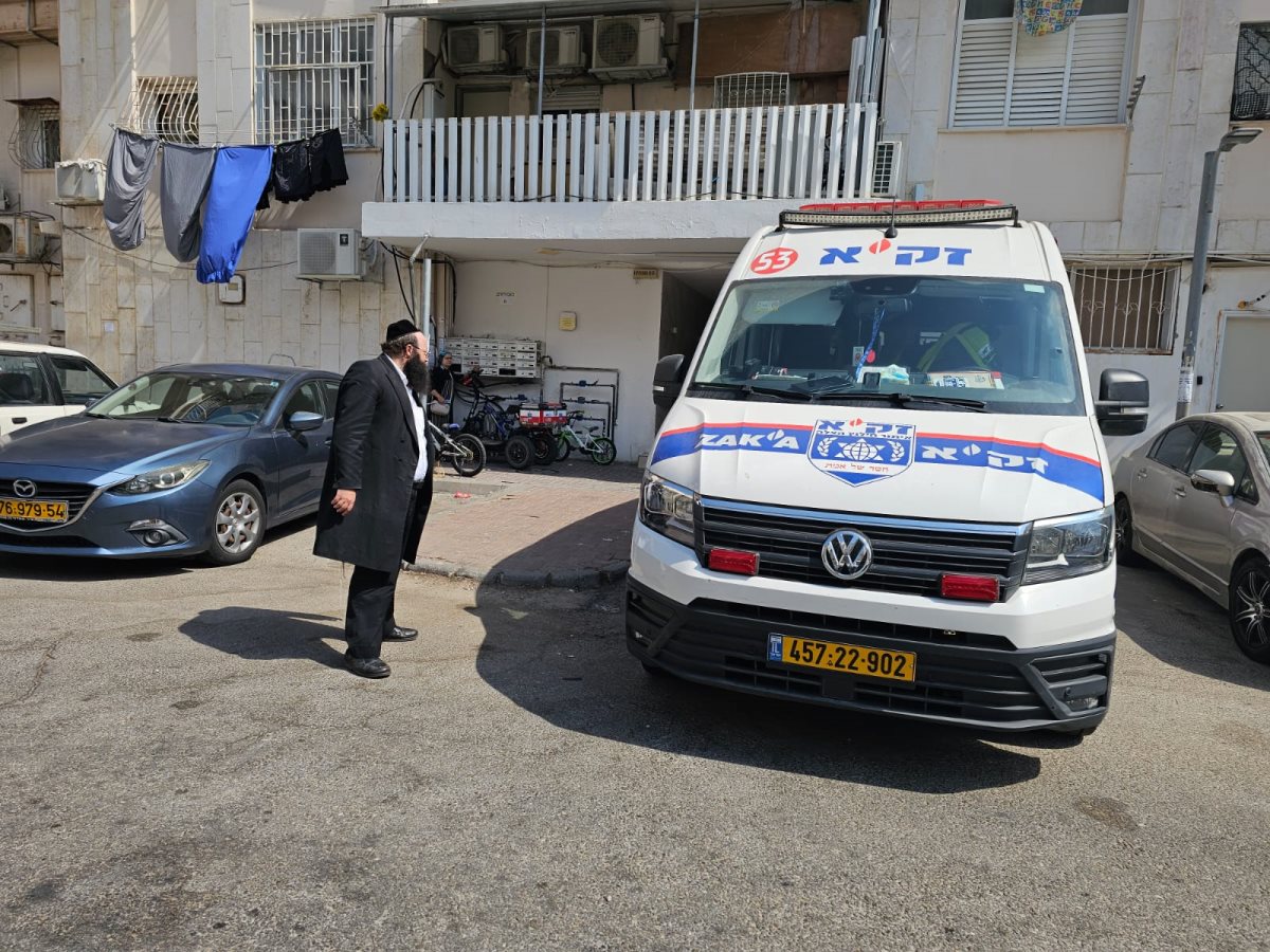 הרב שטרנפלד בזירה. צילום: באדיבות המצלם