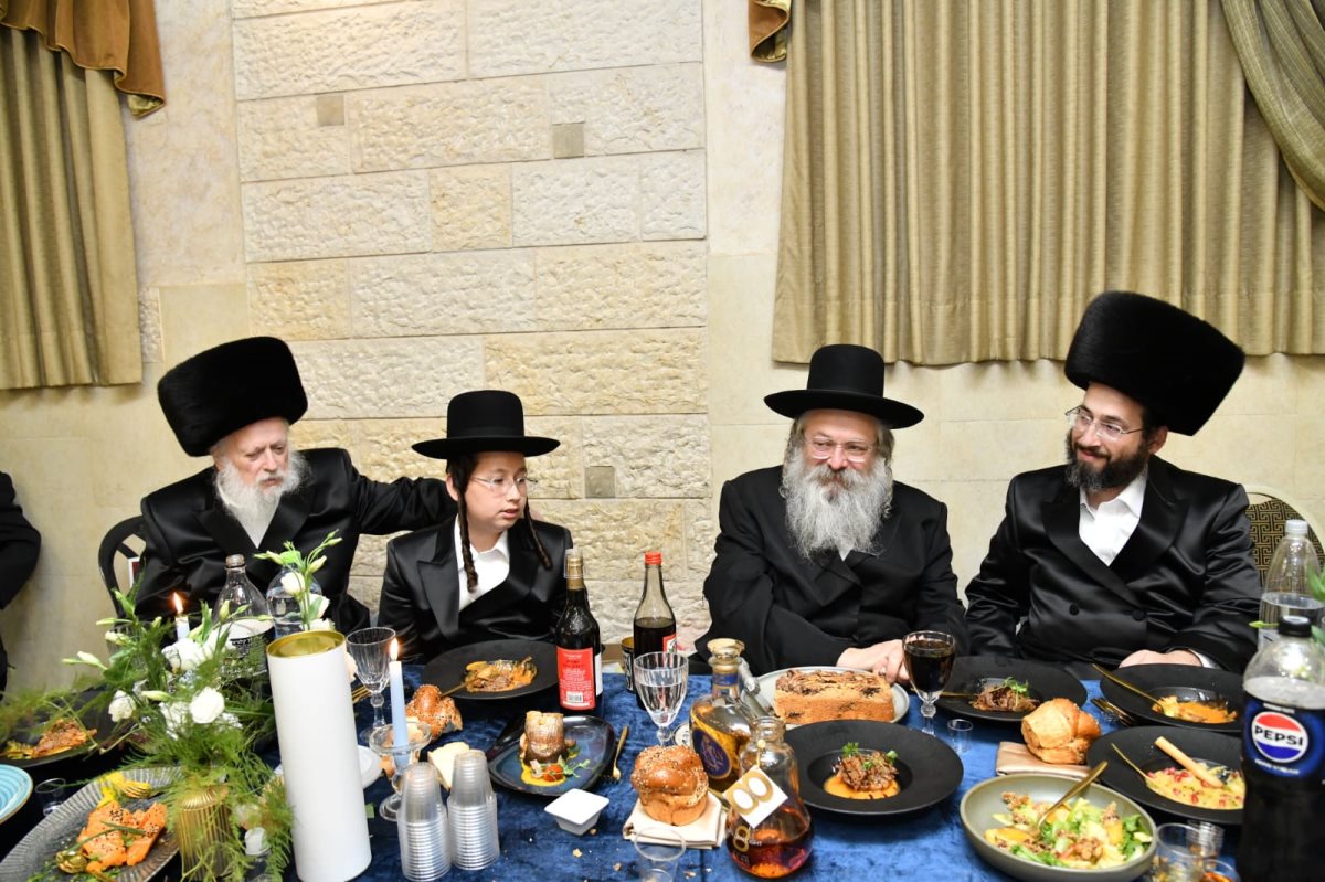 בר המצווה לבן הרב ליכטנשטיין