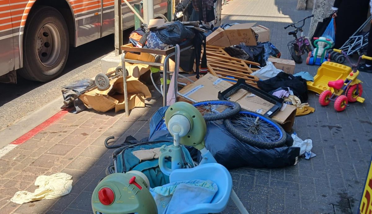 פסולת מפונה ממקלטים, היום. מ. מיכאלי