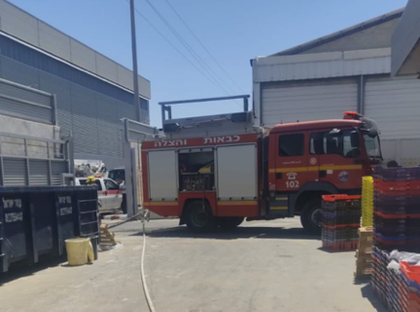 צילום: כיבוי והצלה אשדוד