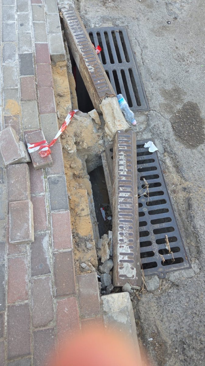 המפגע ברובע ז'. צילום: יוסי לנדאו