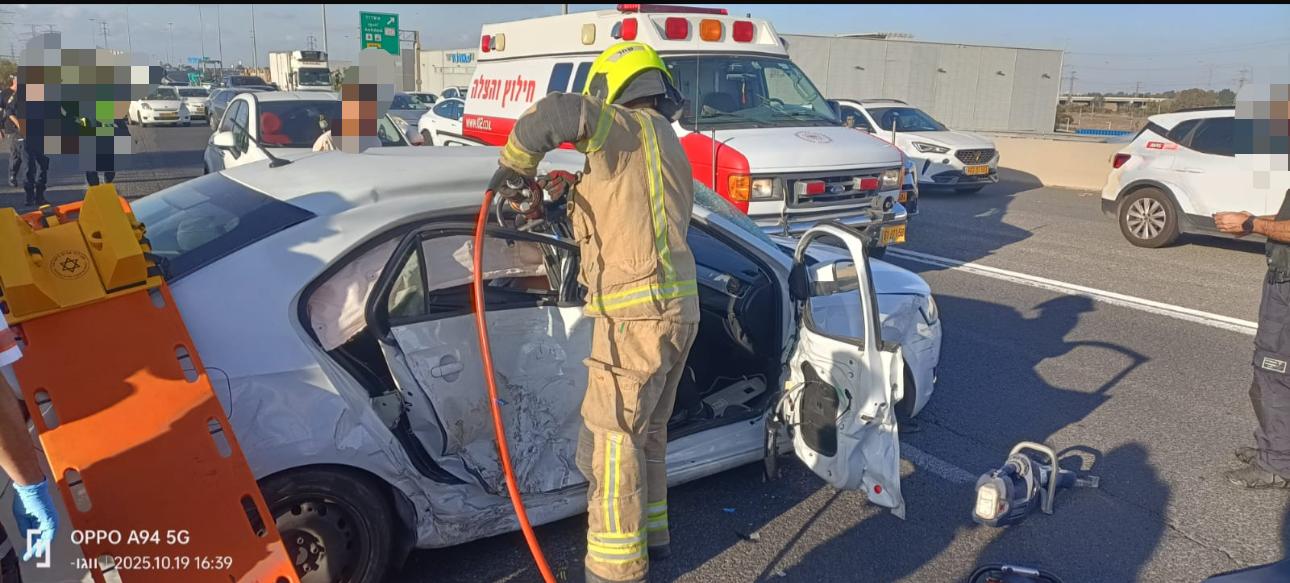 צילום: דוברות כבאות והצלה אשדוד
