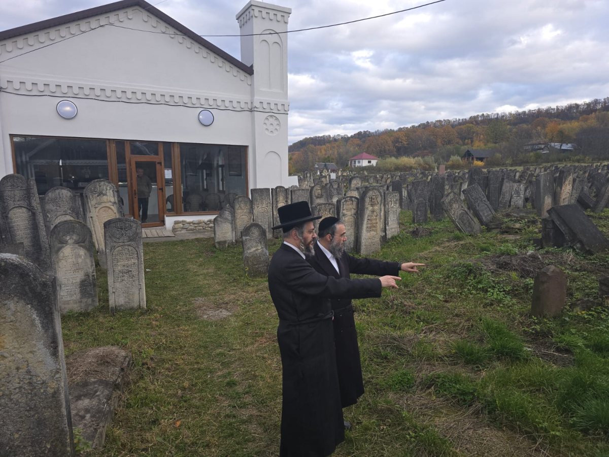 הרב ברוך הגר באוקראינה. קירא