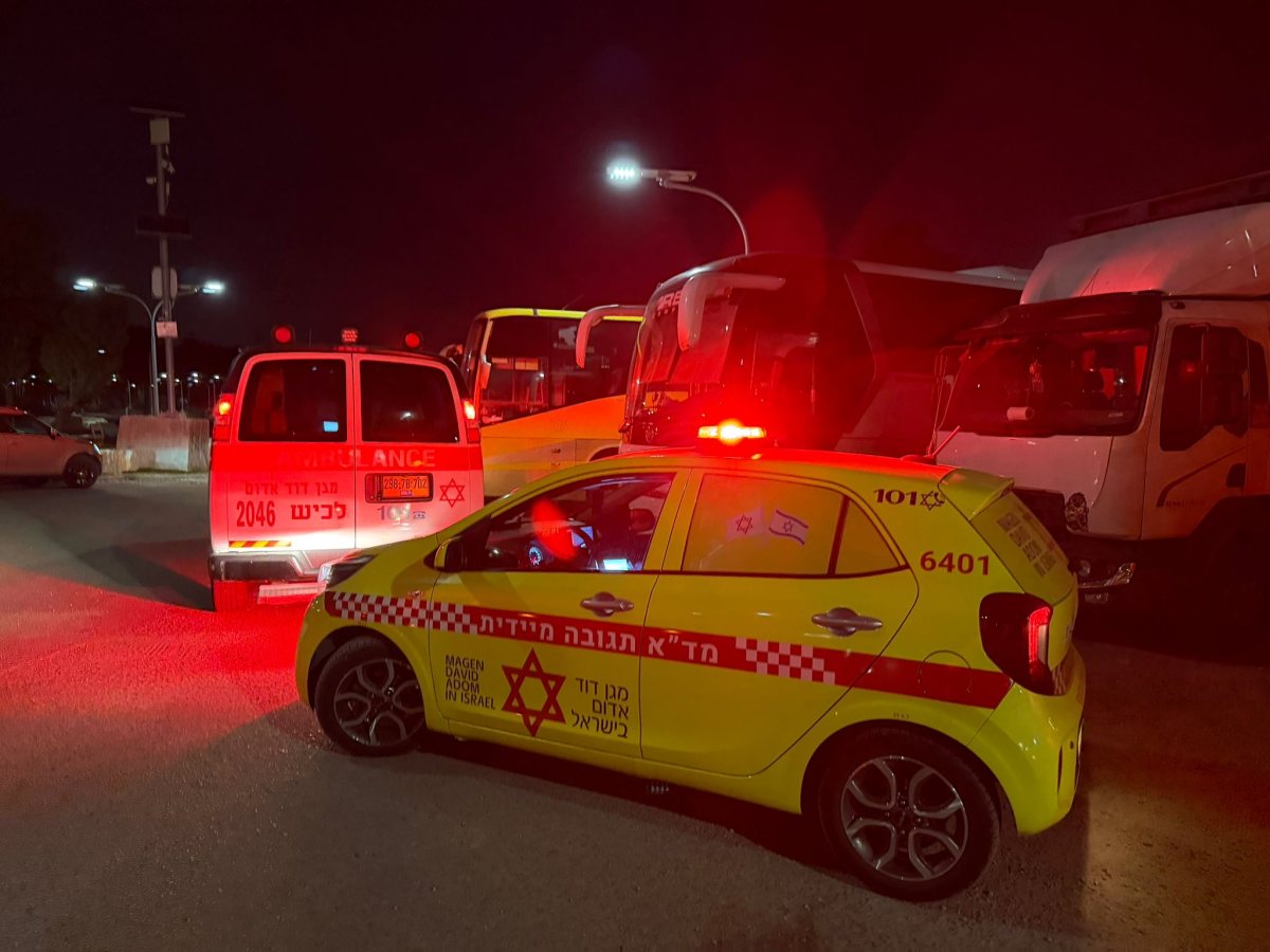 זירת אירוע - שמחה חסיד מד״א הצלה דרום 