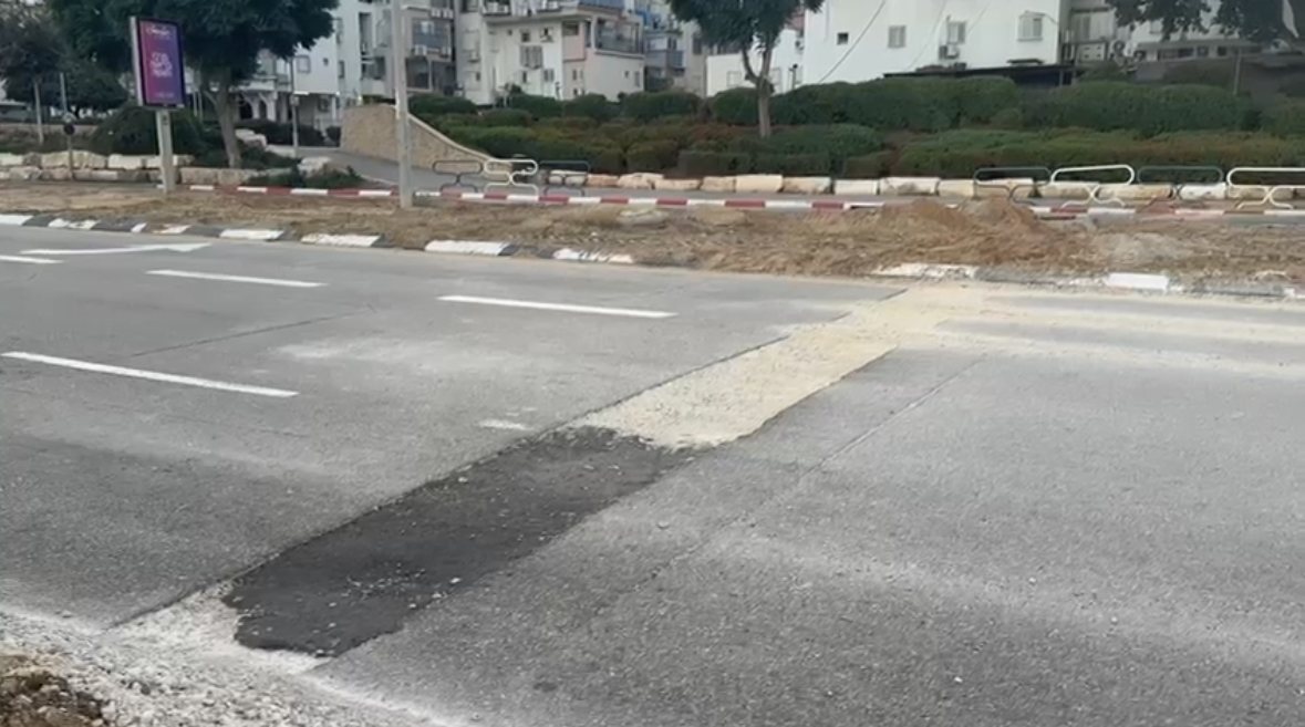 סכנה בכביש אס