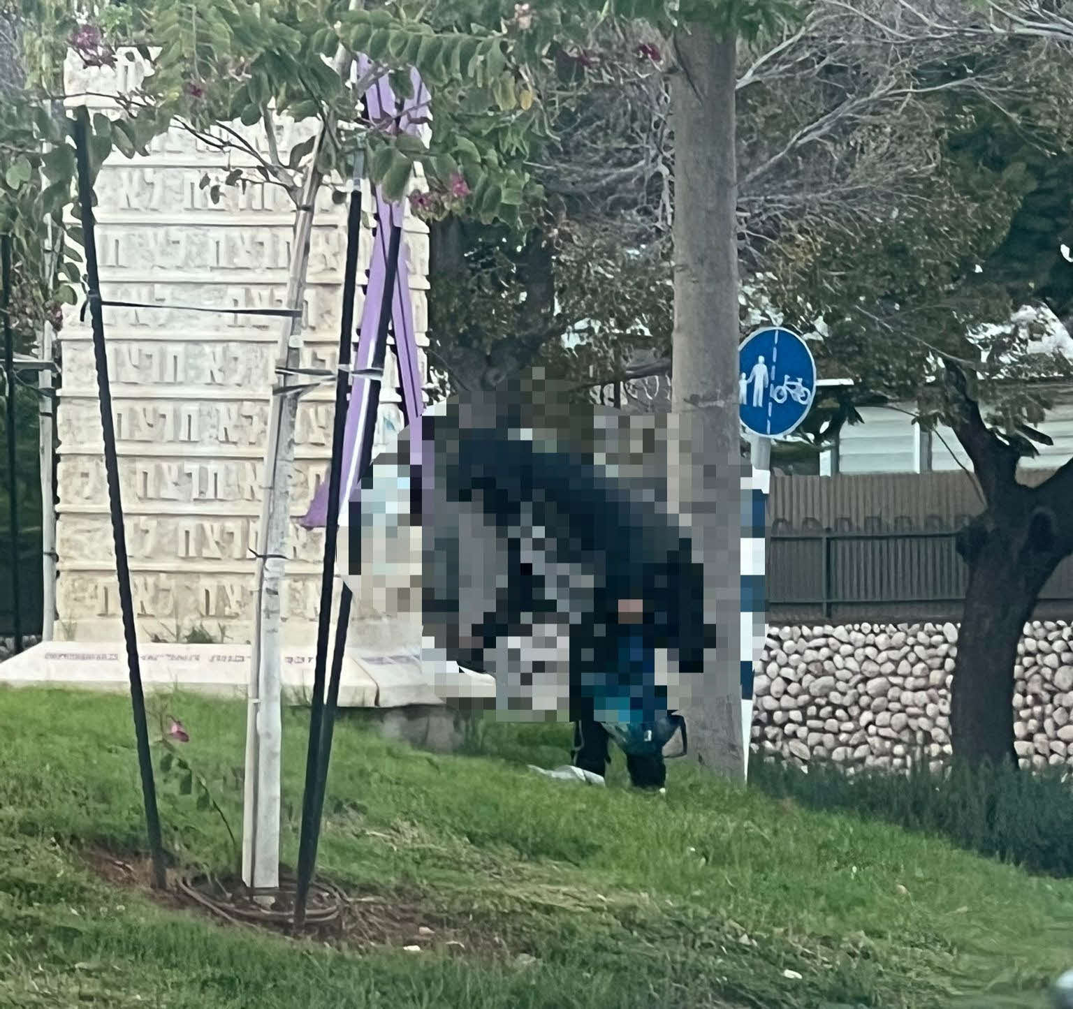 המשחית בפעולה. משטרת אשדוד