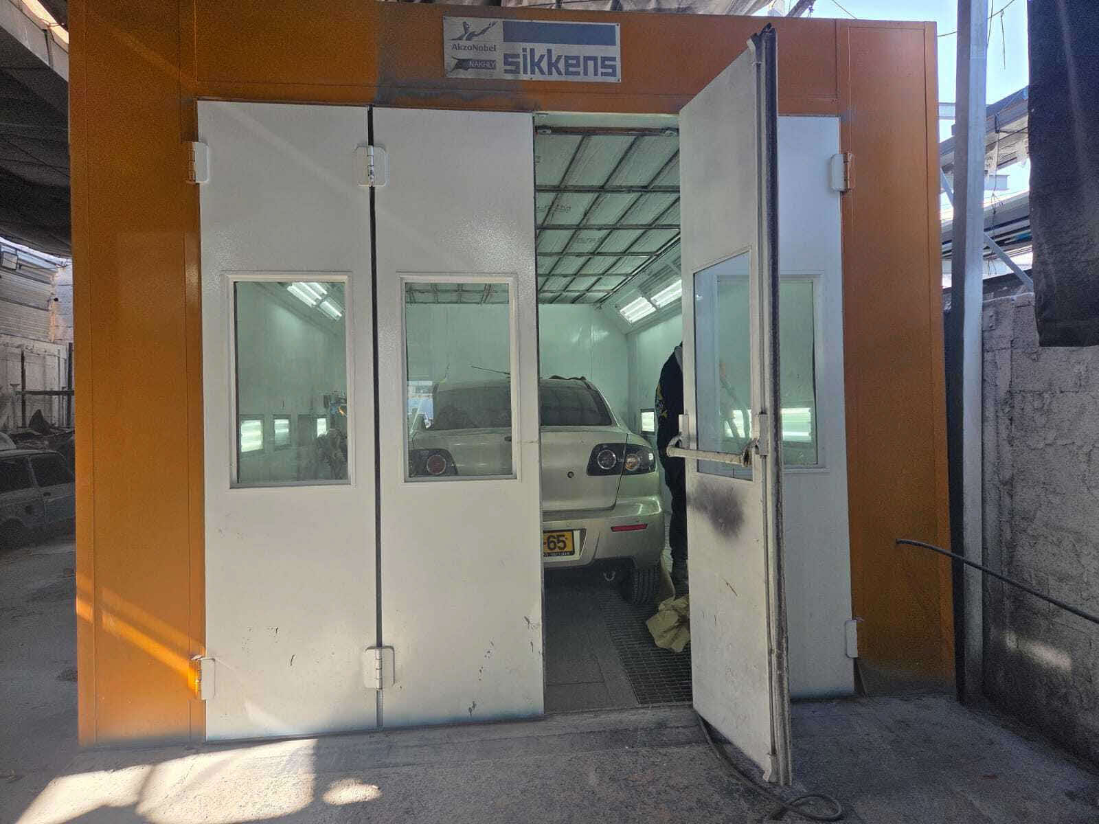 צביעה מתקדמת. תנור הצבע במוסך