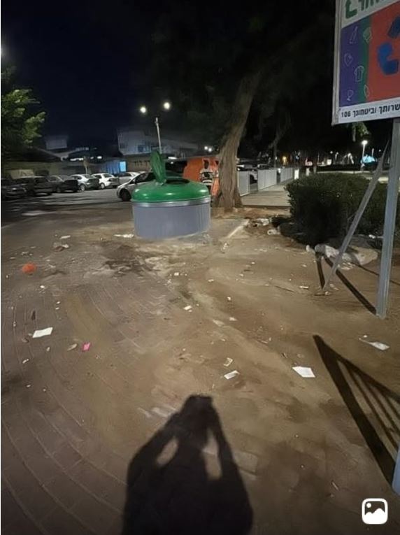 פינוי הפח הטמון. מינהלת רובע ב'