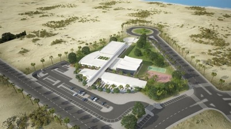 הדמיית בית הלוחם באשדוד