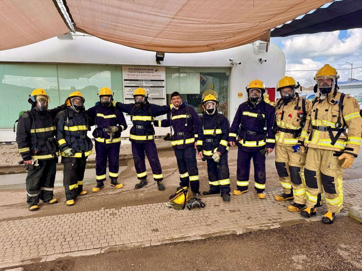 צוותי החריום של נמל אשדוד. חברת נמל אשדו