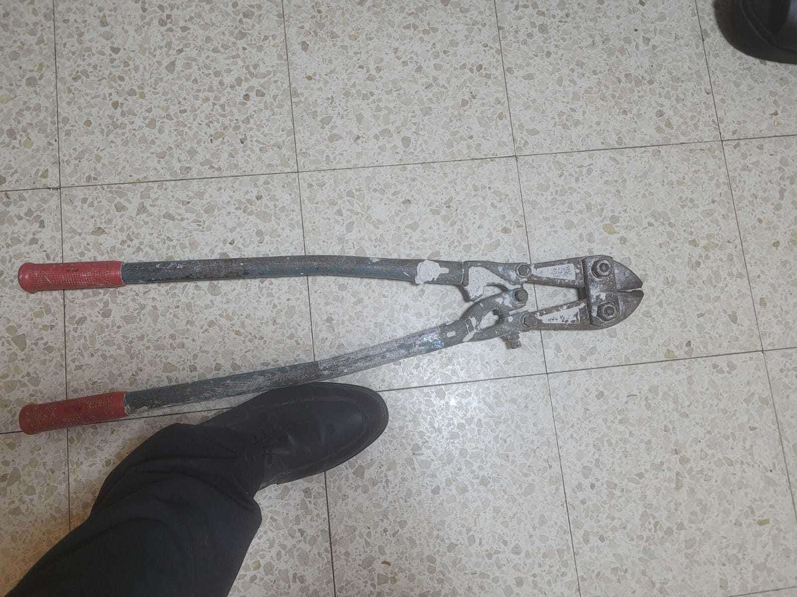 מכשיר הפריצה שנתפס. משה נאגטי