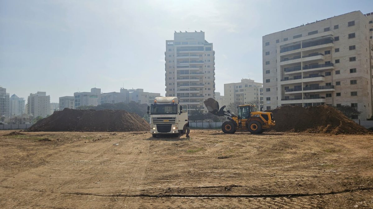 העבודות להכשרת החניון בסיטי