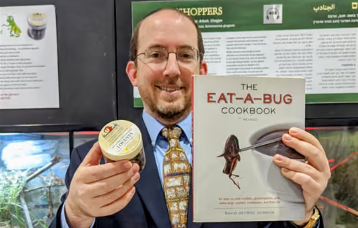 הרב והחגב | מוזיאון הטבע התנ"כי