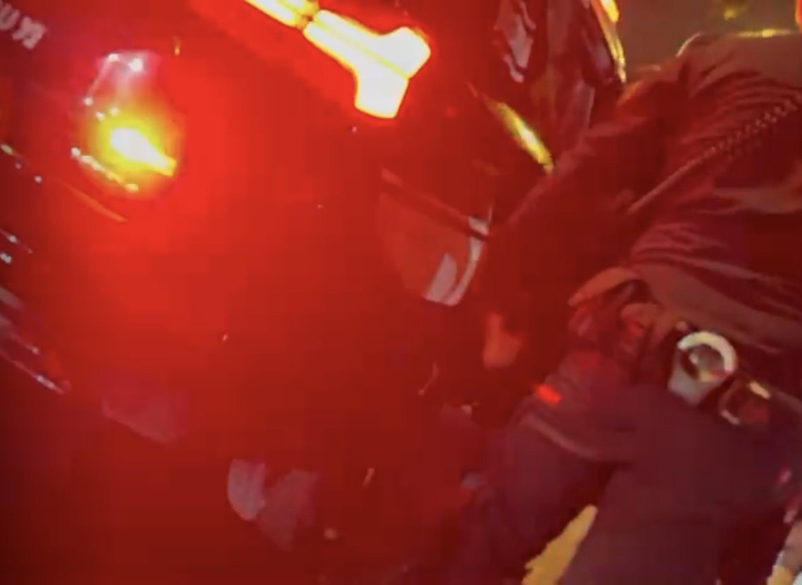 מרגעי המעצר באשדוד 