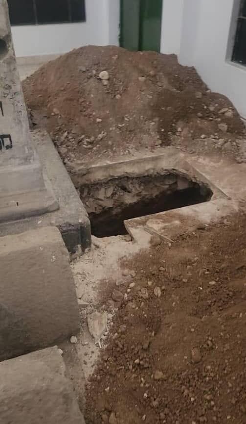 החפירה המסתורית באהל בדמשק. רשתות חברתיות