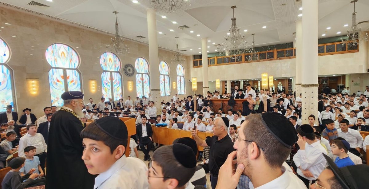 שיעורו של הגר&quot;י יוסף. המרכז למורשת