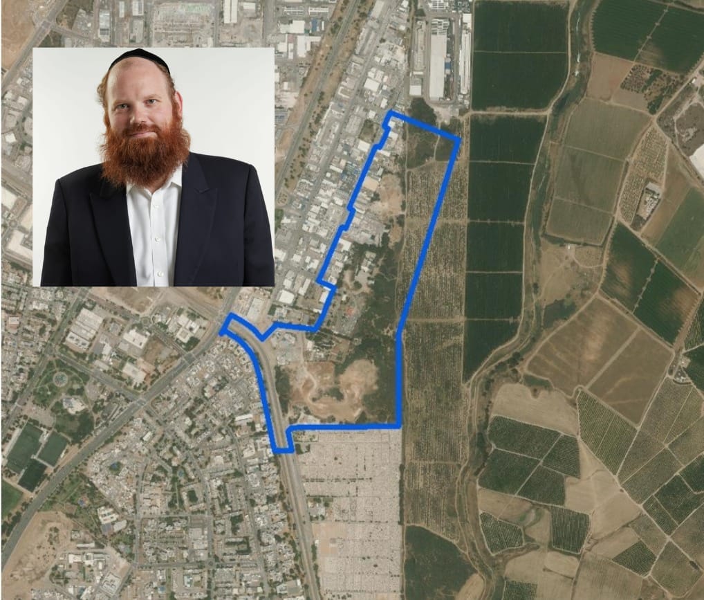 מיקום השכונה החדשה על המפה