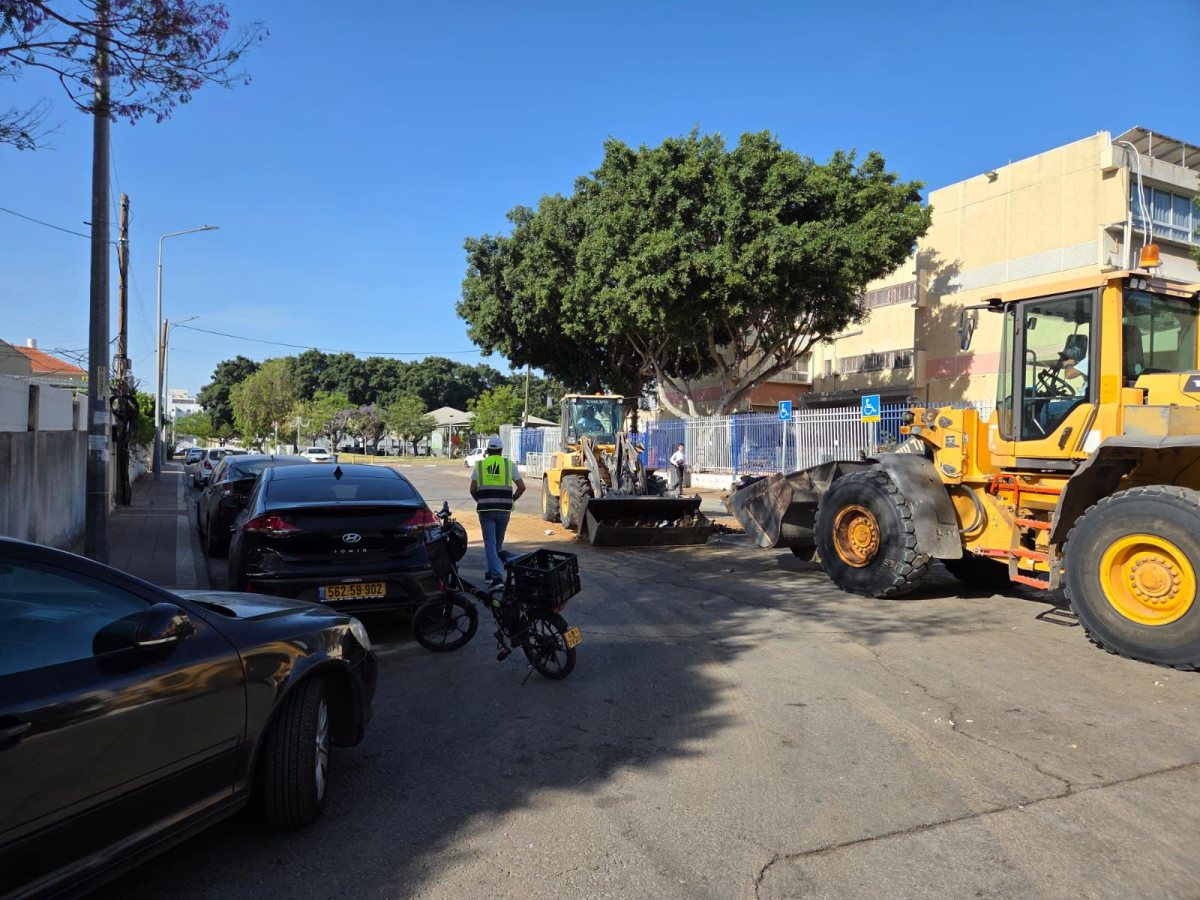 פינוי פסולת ניקיון אגף התברואה