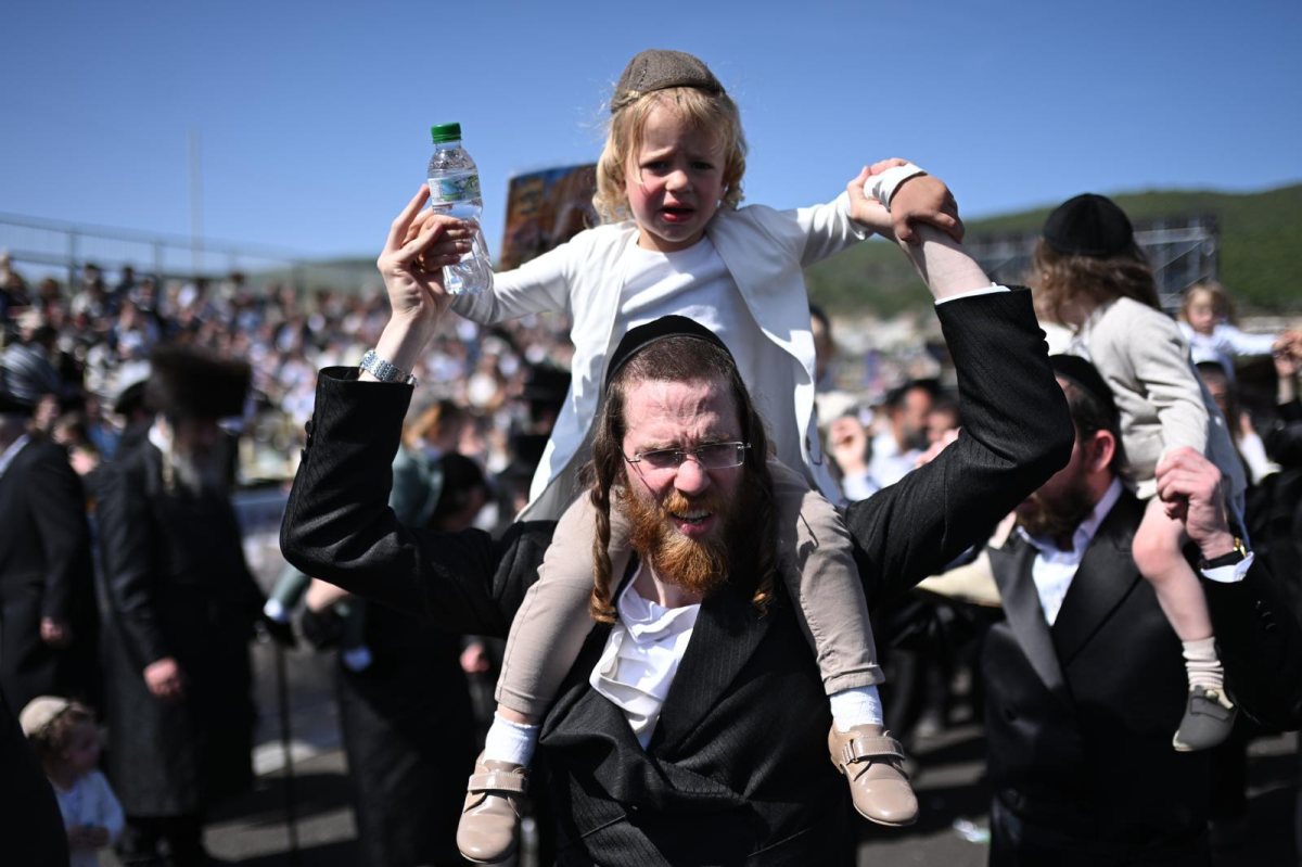 ההילולא במירון. יוסי בר-שושן דוברות ההילולא