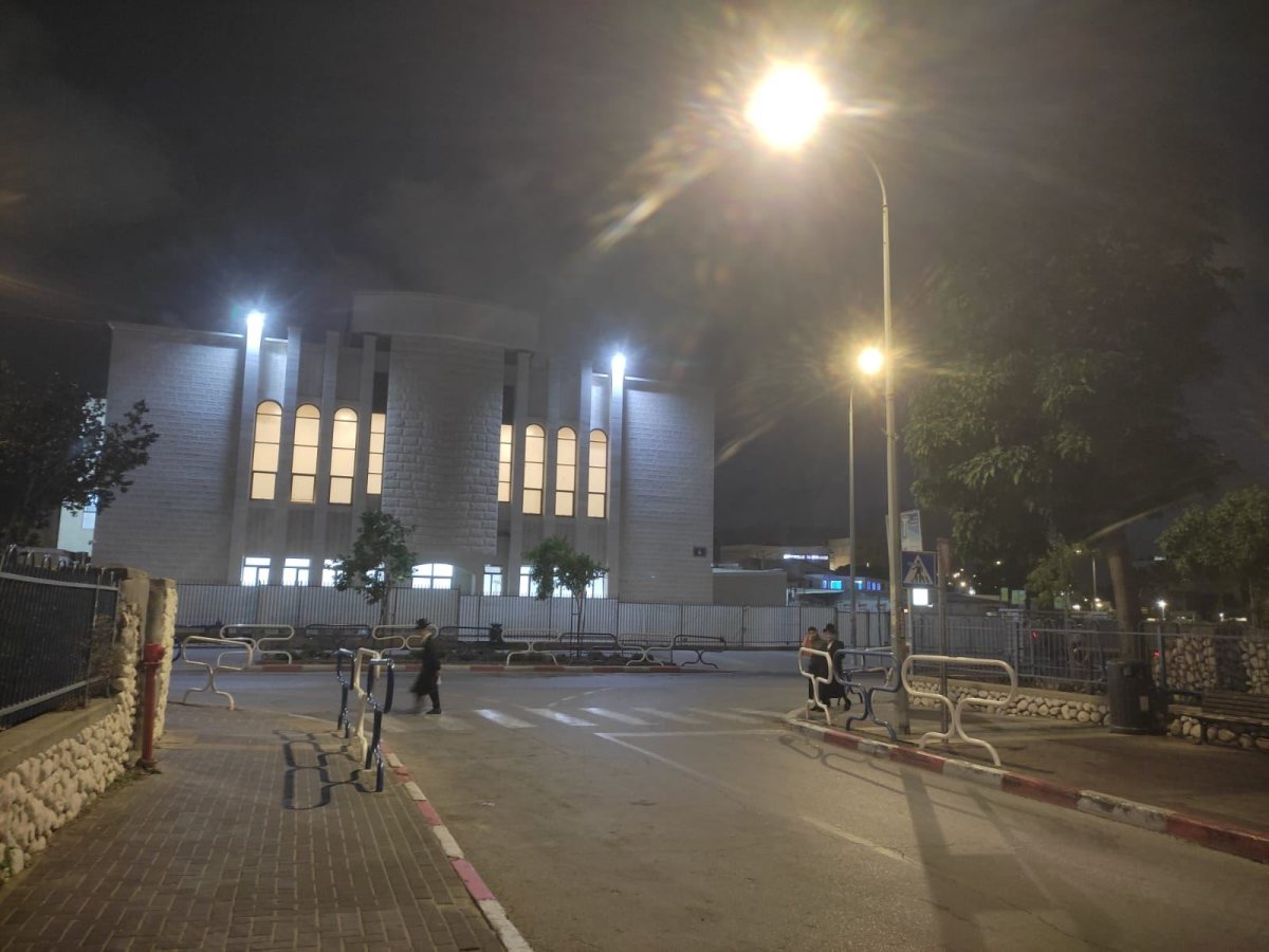 מעבר החציה ברח&#39; יהודה הנשיא