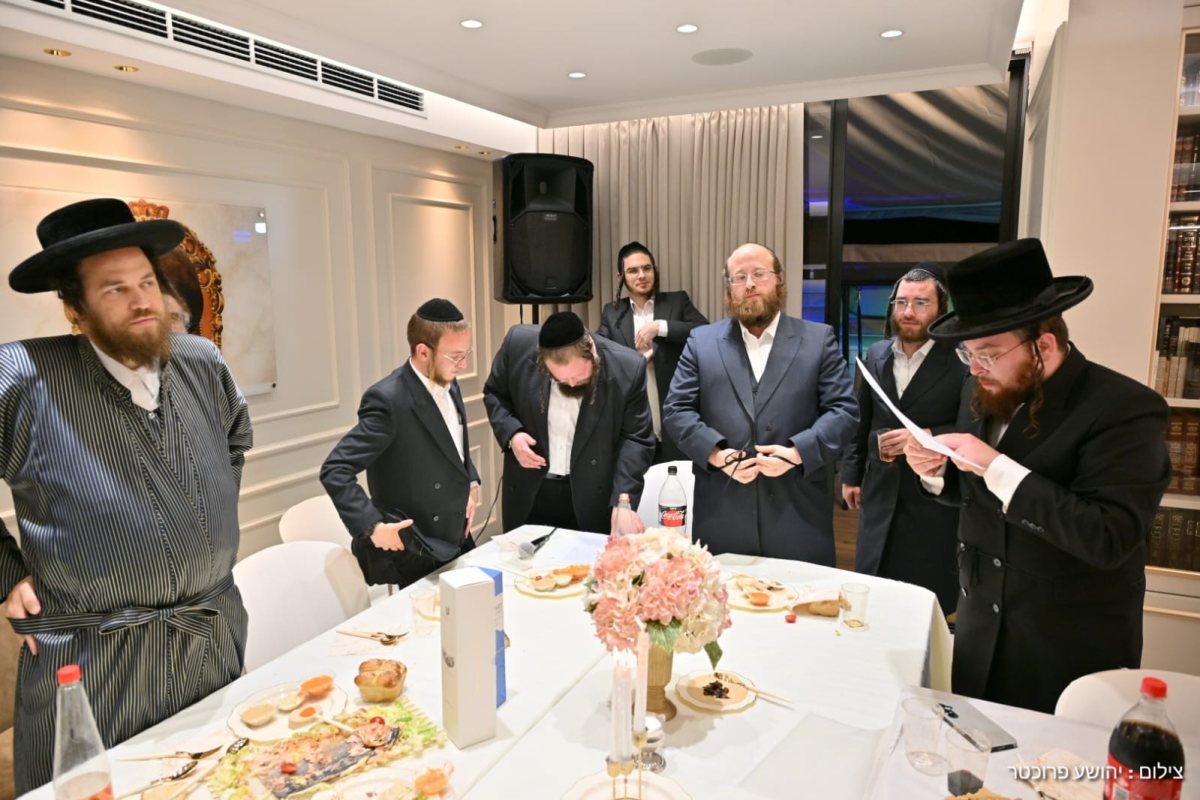 הסיום בהשתתפות ר&#39; יענקי שישא. נ. שפר