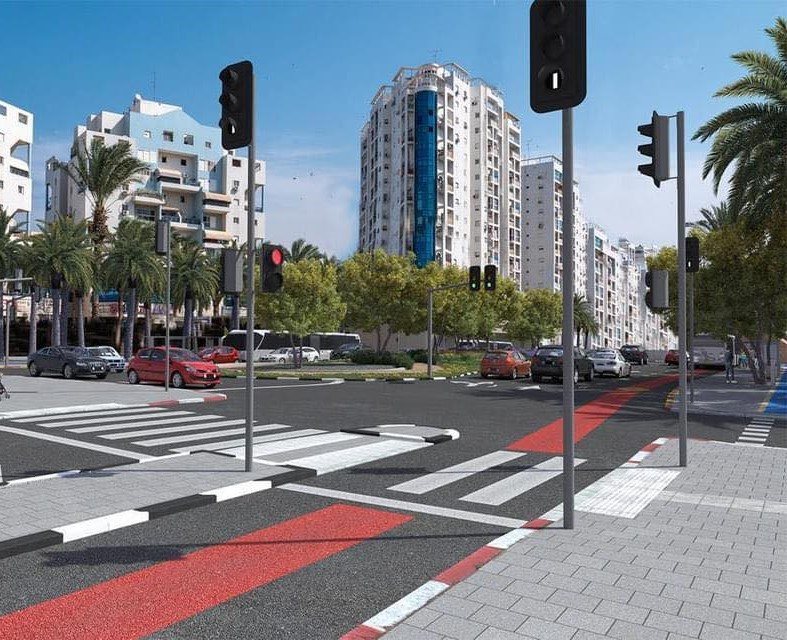 השינויים הצפויים בהסדרי התנועה בכיכר השפיץ. קרדיט: דגנס בע״מ