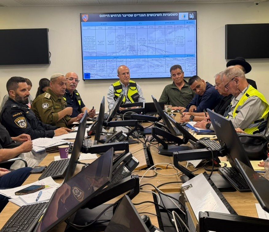 ישיבת חירום עם ראש העיר ד&quot;ר לסרי