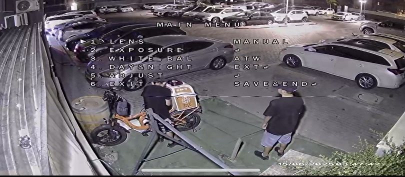 גניבת סוללה מאופניים חשמליים באשדוד