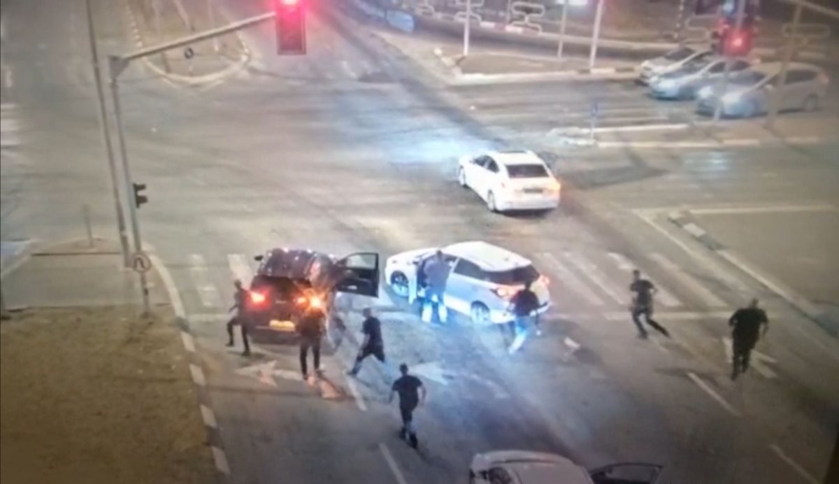 רגע המעצר - דוברות המשטרה