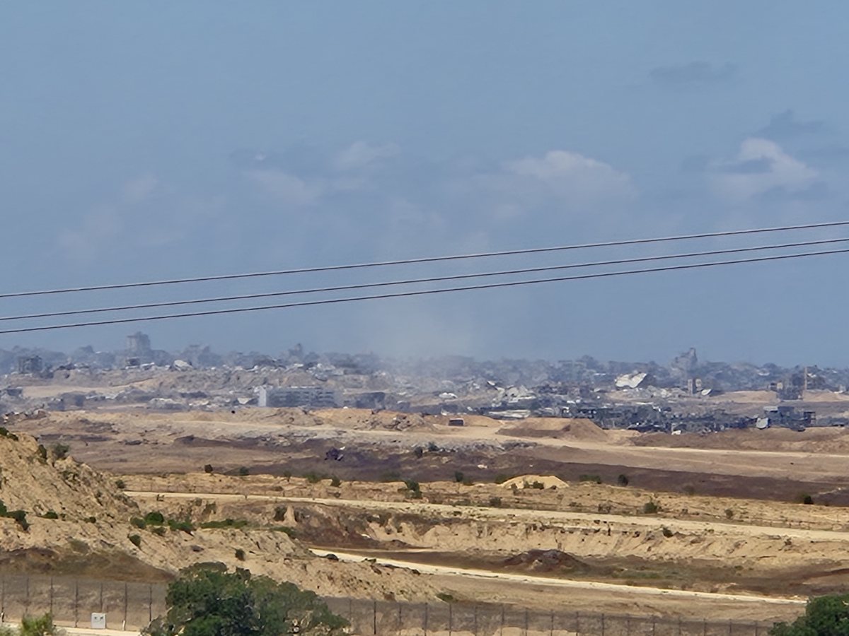 גבול עזה צילום אלדה נתנאל