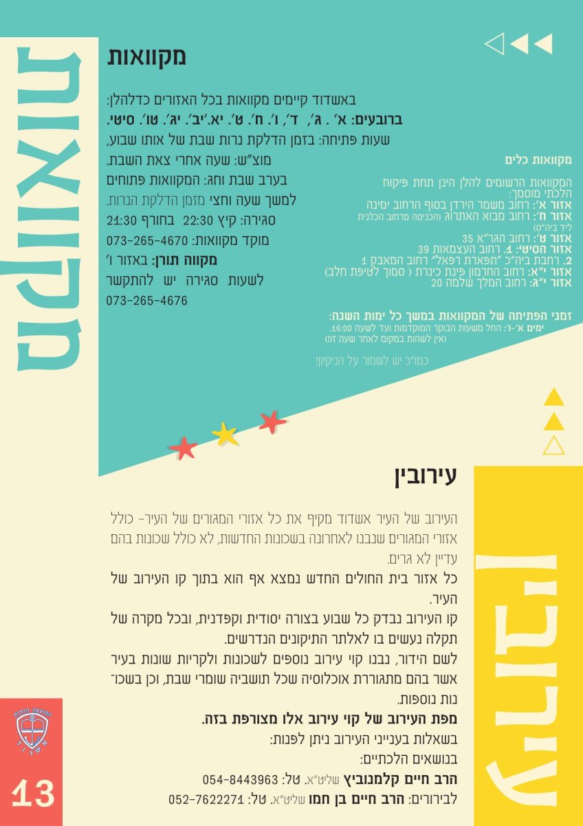 המועצה הדתית אשדוד