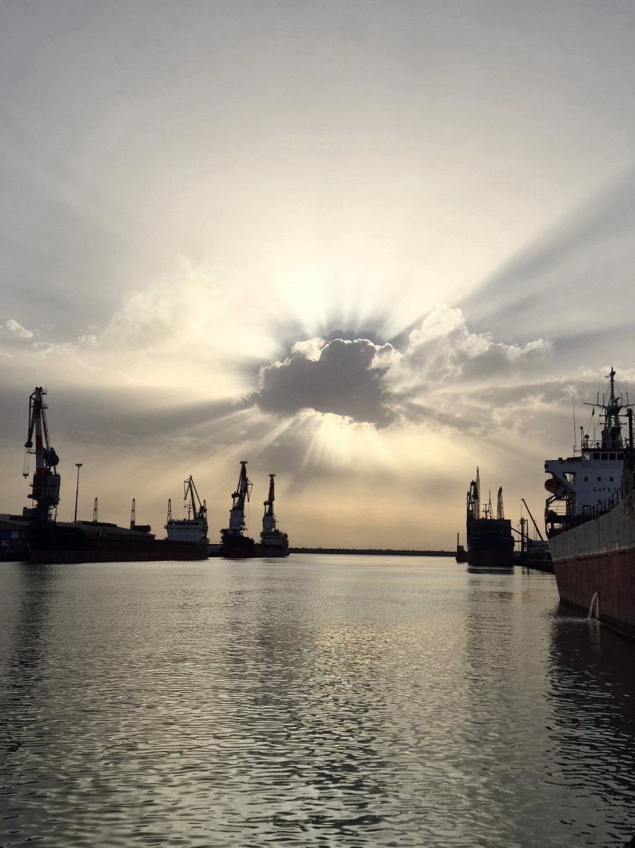 נמל אשדוד. דניאל אלמוזנינו