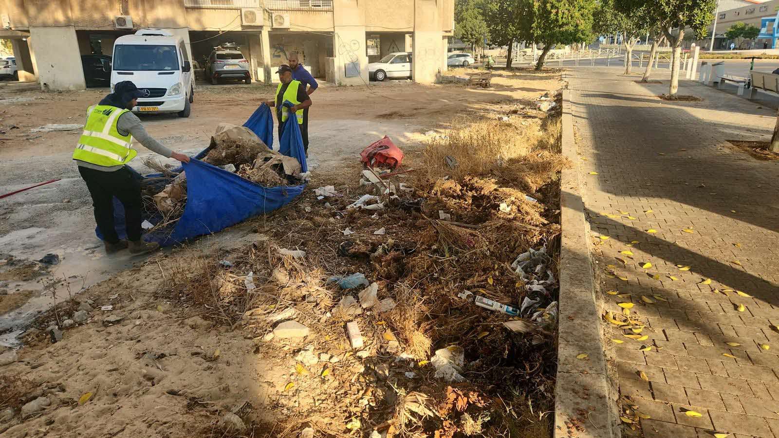 הניקיון. עיריית אשדוד