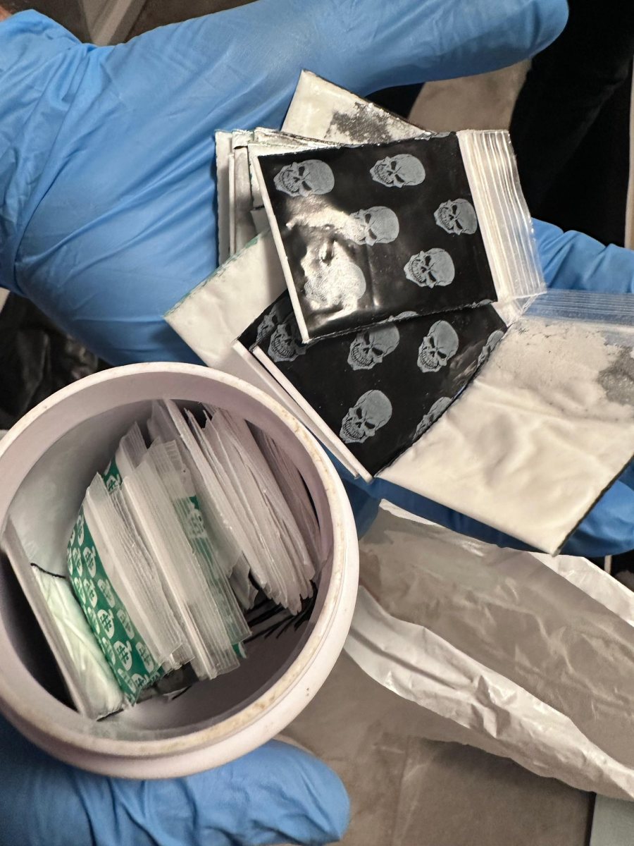 הסמים שנתפסו. צילום: דוברות המשטרה