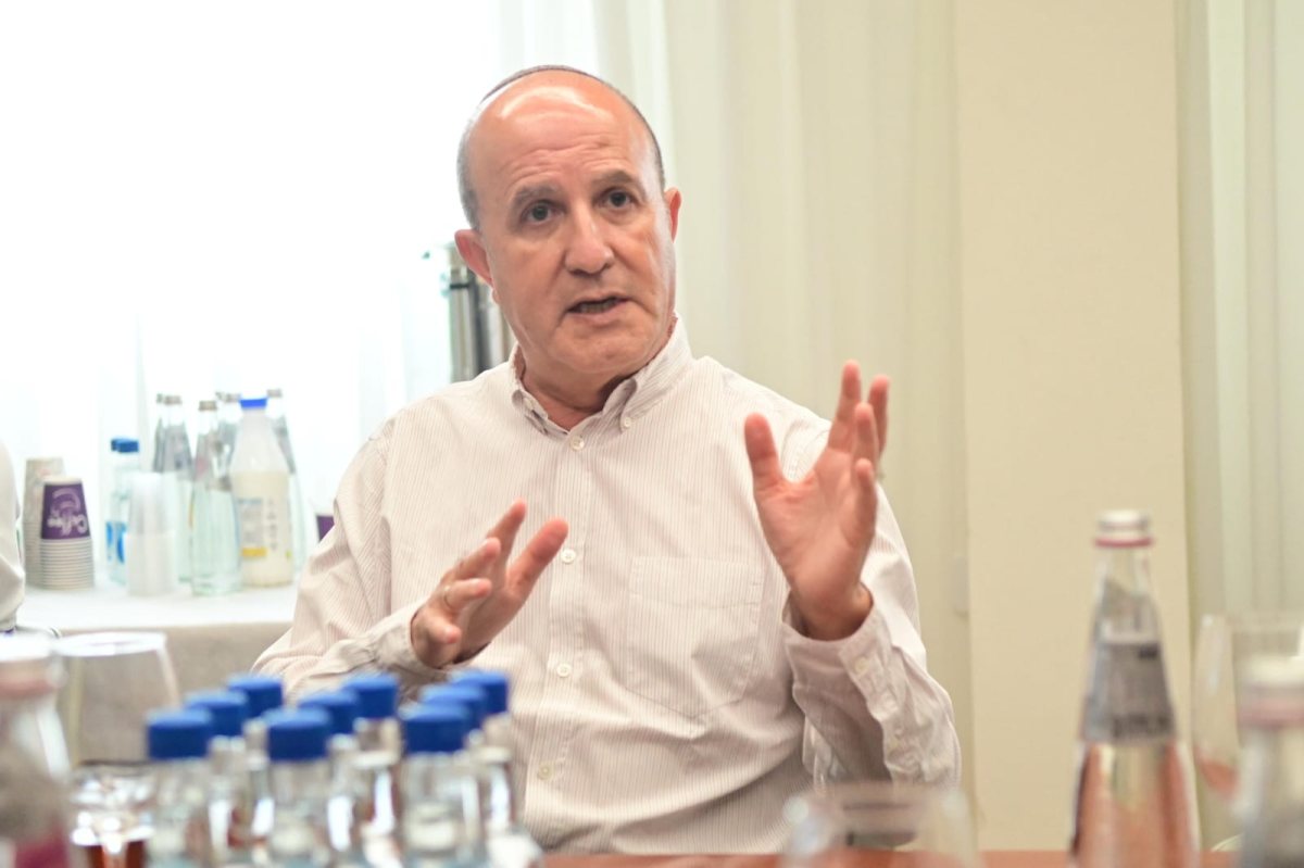 ד&quot;ר לסרי. צילום: אורי קריספין