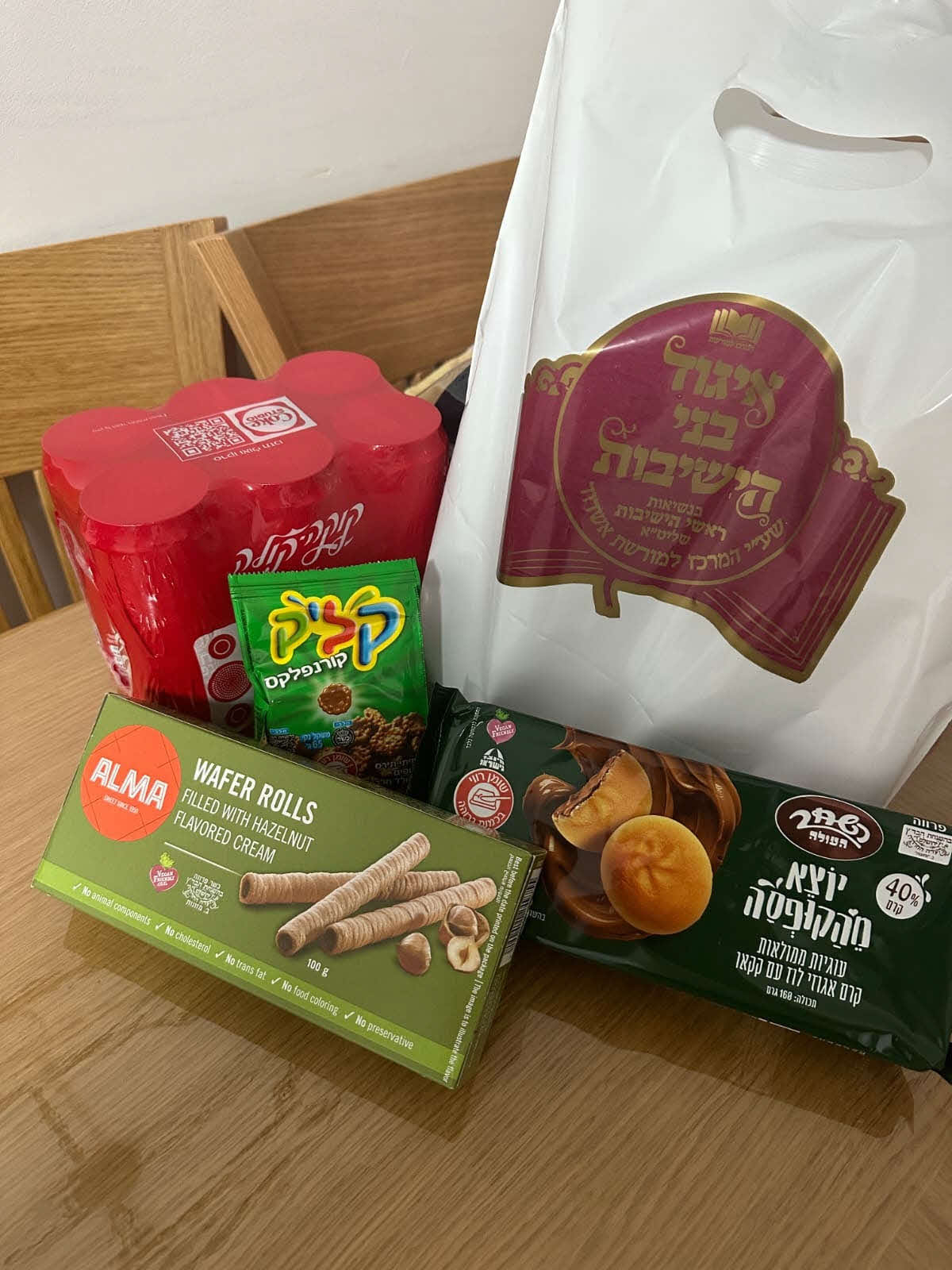 מארז המרכז למורשת שחולק לבחורים