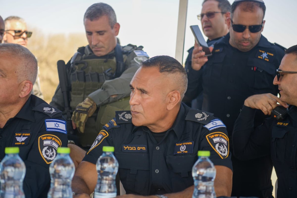 מפקד מחוז דרום ניצב חיים בובליל