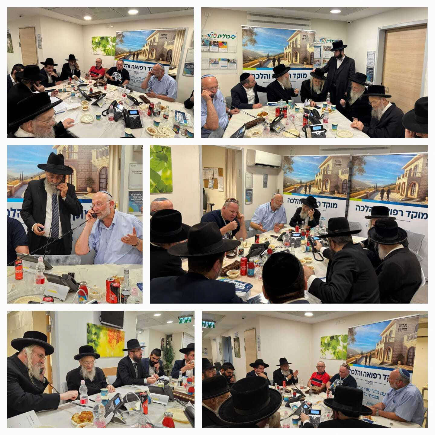 רבני העיר בקו הפתוח של הכללית