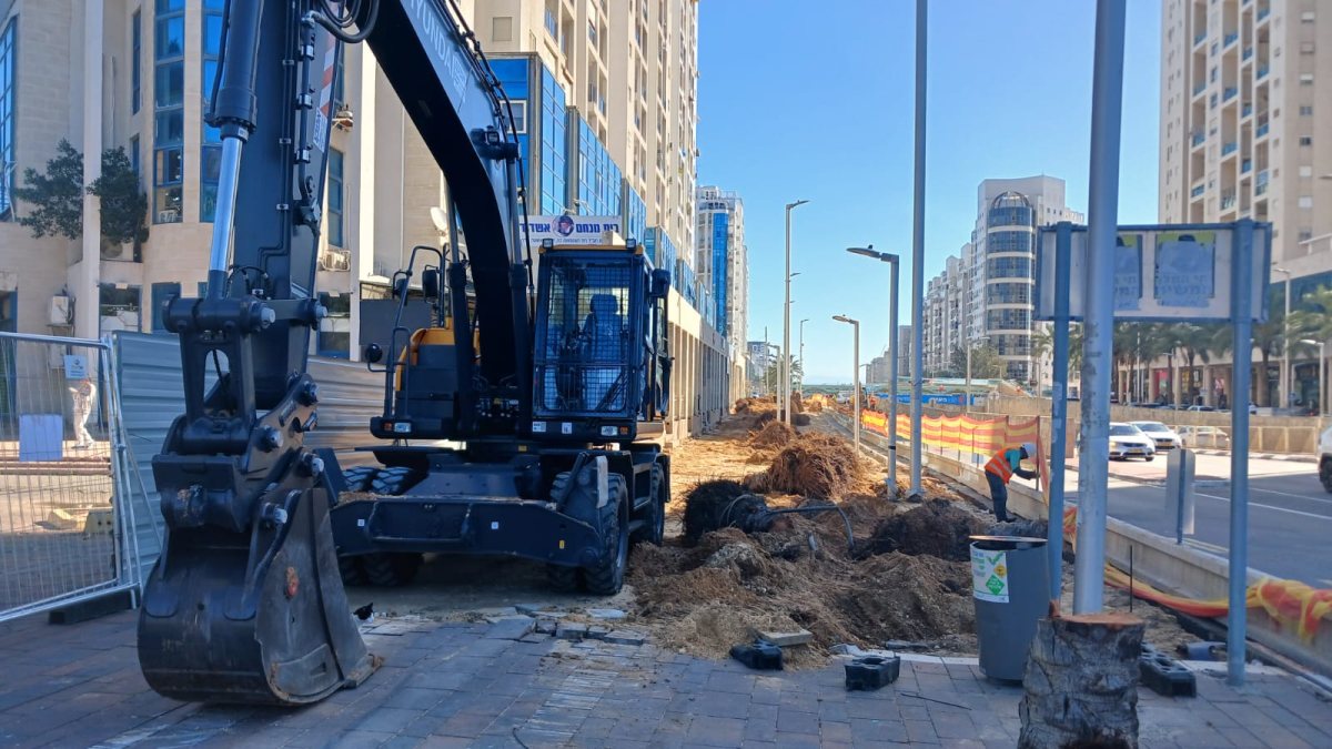 עבודות ההרחבה. צילום: באדיבות המצלם