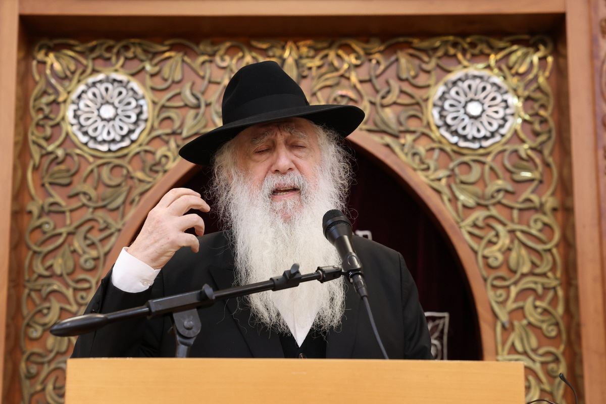 הרב דוד פינטו בהילולא. יעקב כהן